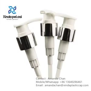 Aluminum Plastic Cap Soap Dispenser Pump Lotion Dispenser Pump for bottle