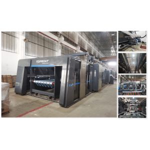 High Security Paper Carton Making Machine For Making Corrugated Cartons