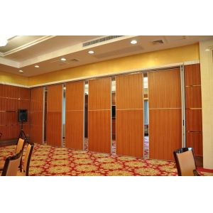 85mm Thickness Movable Partition Walls for Star Hotel ISO9001