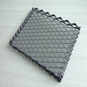 Square Edge Aluminum Mesh Ceiling Panel Decoration Expanded Metal Wire Mesh