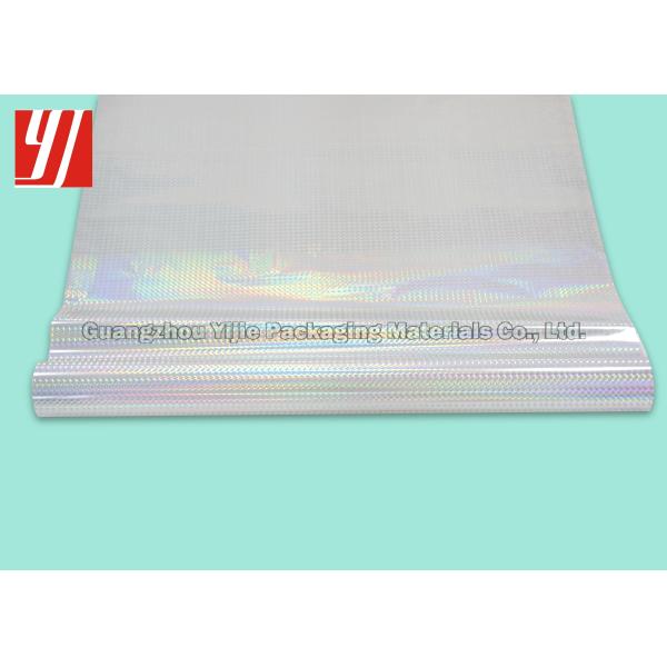 OEM Checkered Silver Hot Stamping Foil Shrink Film Heat Sensitive Paperboard