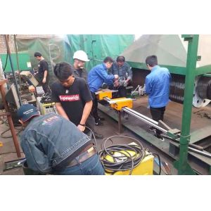 China 1200mm Sugar Cane Mill Roller Overlay Hardfacing Machine on sale