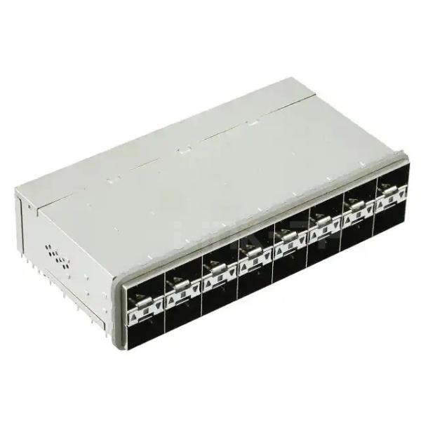 Buy TE 1-2198346-7 zSFP+ Receptacle With Cage Ganged (2x8) Connector Included Lightpipe at wholesale prices