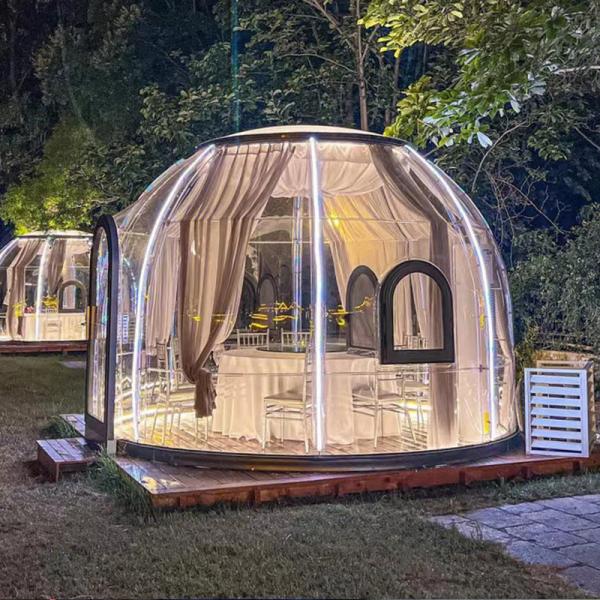 Buy Beach Bubble Tent House Party PC Aluminium Bubble Garden Tent at wholesale prices