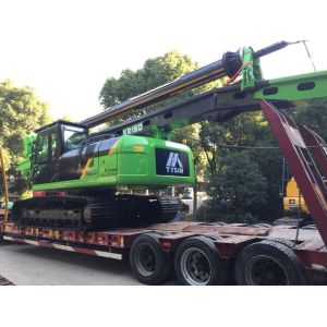 KR150C Hydraulic Piling Rig 52m Depth 1500mm Dia Bored Pile Driving Machine