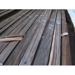 Sliced Natural Macassar Ebony Wood Veneer Sheet