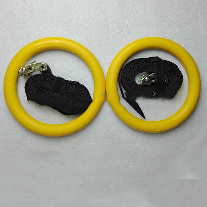 ABS Adjustable Crossfit Essential Equipment Gymnastic Rings For Strength