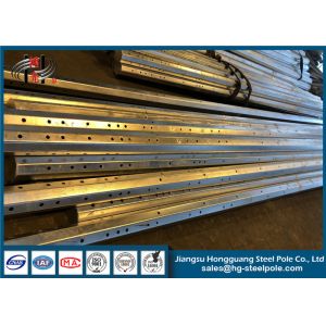 Customizable Hot Dip Galvanized Steel Pole For Electricity Distribution