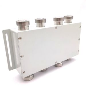 RF Hybrid Coupler 4 in 4 out 698-4000MHz DIN-F with 2.000kg Package Gross Weight
