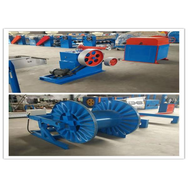 Steel Wire Plastic PE PVC Wire Coating Machine High Production With Auto Tension Control