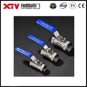 Stainless Steel Manual Floating Ball Valve for Oil Media Application