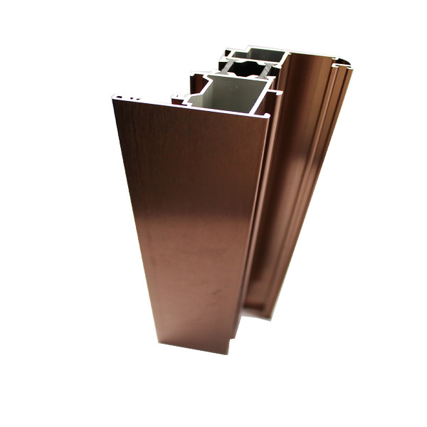 Buy Customized Aluminum Frame Profile , T5 / T6 Aluminium Windows Wood Finish at wholesale prices