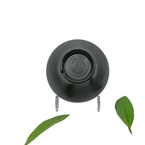 Camping Melamine Round Bowl / Black Bowl 5'' Tasteless Durable