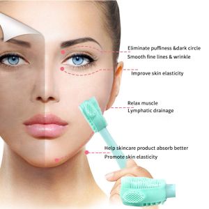 FDA 4 In 1 Silicone Face Scrubber With Ergonomic Handle