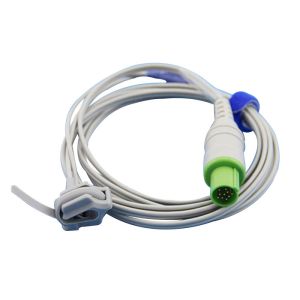 China Neonatal Spo2 Sensor Probe Compatible Hellige 10pin TPU jacket on sale