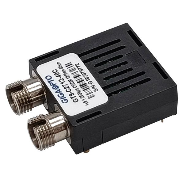 Buy 40km 1x9 Optical Transceiver 1.25Gbps CWDM 1270nm 1610nm SMF Duplex SC ST FC Transceiver Module at wholesale prices
