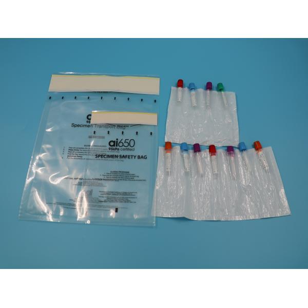 Buy Heavy Duty Biohazard Specimen Transport Bags Autoclavable Tamper Evident Sample Bags at wholesale prices