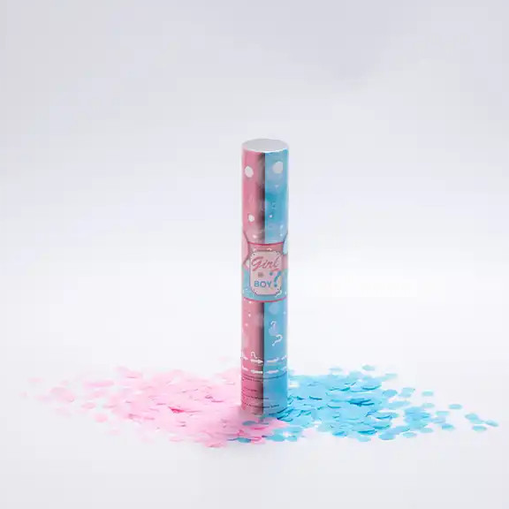 Buy Party Popper Celebration Reveal Smoke Confetti Cannon Shooter Eco Friendly at wholesale prices