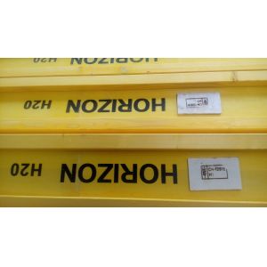 Formwork beam, H20 Timber beam, water proof, painted yellow