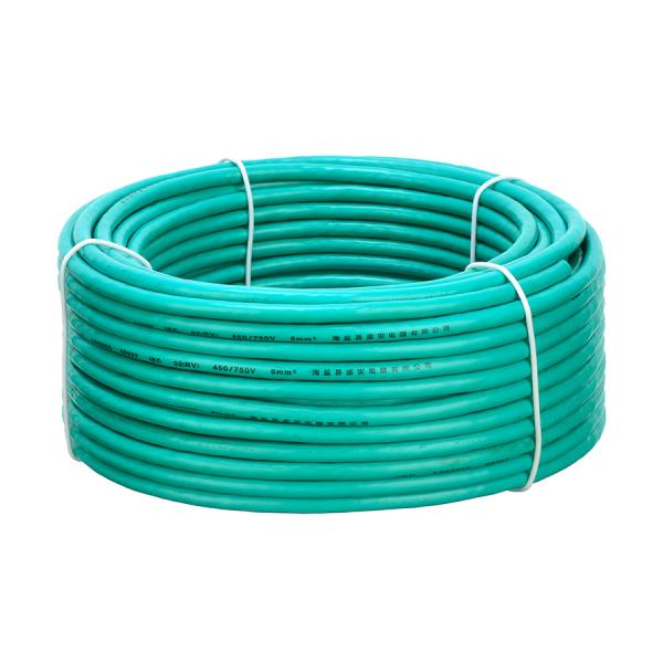 100M/1roll PVC Insulation Material Flexible Single Core Wire Copper Conductor for Home Appliance Electrical Power Cable