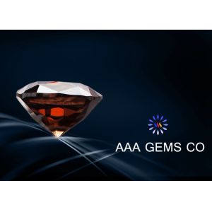 Custom Brown Classic Moissanite 3 Carat 5mm Cushion Cutting