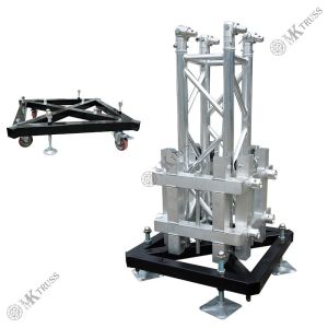 Portable Silver Aluminum Truss Speaker Lift Tower for Trade Show Exhibition