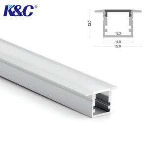 China Temper Aluminum Led Profile Extrusion Channel 6063 T5 Sandblasting on sale