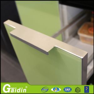 Quality office interior contemporary foggy siver aluminum furniture handle for sale