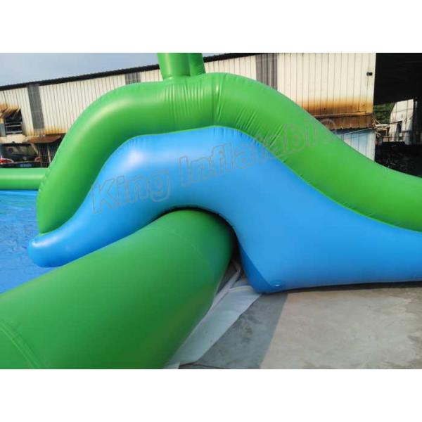 Outdoor Duck Shape Giant Inflatable Blow Up Water Slide For Kids And Adults