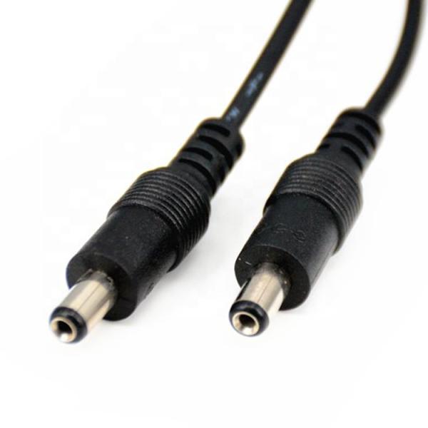 1 to 2 ways 1 Female to 2 Male 5.5x2.1 mm DC Power Supply Splitter Cable for CCTV Camera Led Strip