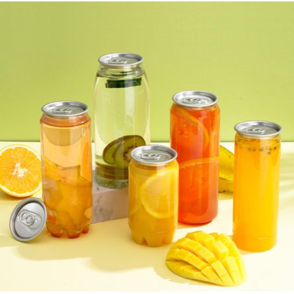 Buy 12oz 350ml 16oz 500ml Plastic Juice Bottles With Easy Open Lid at wholesale prices