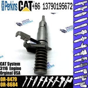 Diesel Fuel Common Rail Injector Assembly OEM 127-8205 0R-8479 For Caterpillar Integrated Toolcarrier IT12B IT14F