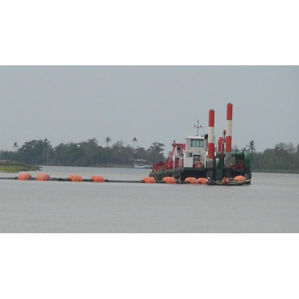 Heavy duty Sand Dredger with 864kW Diesel Engine Max 1400 cbm/h Capacity Customizable Design
