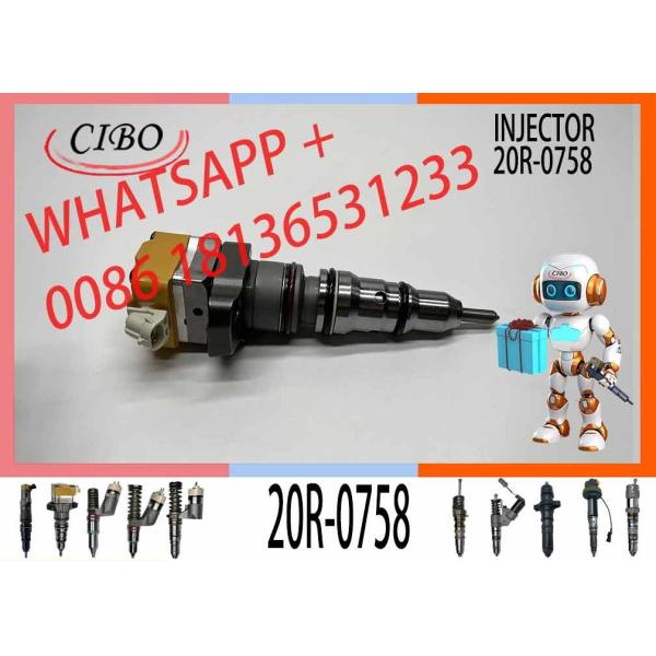 Diesel fuel injector Engine Parts Common Rail Inyector 1747526 174-7526 20R-0758 For 3412E Engine Truck