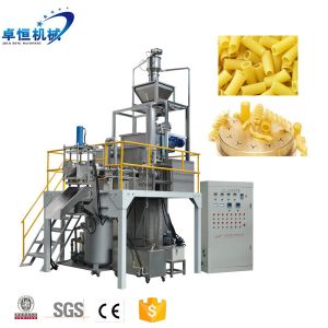 Fully Automatic Macaroni Pasta Extruder Production Line with Advanced Processing