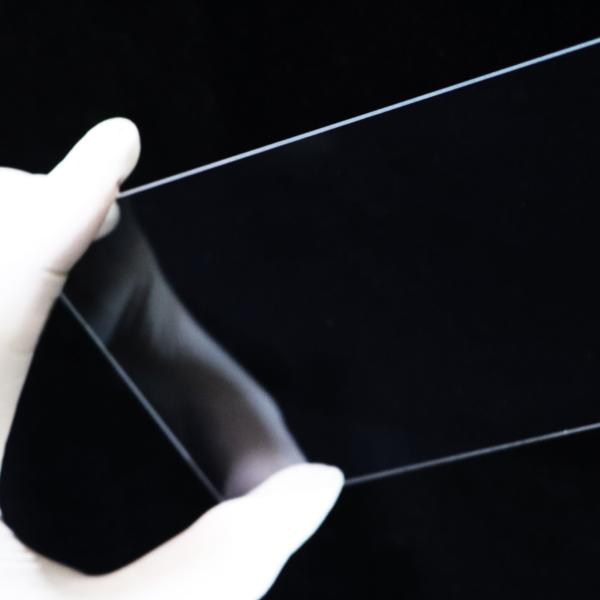 High Strength Aluminosilicate Optical Glass Raw Material In Ultra Clear 1.1mm 1