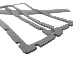 China High Hardness Silicone Foam EV Battery Pack Gasket With Rectangle Customized Compression Set on sale