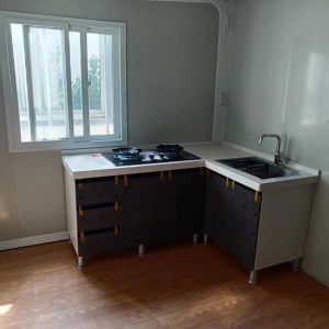 Steel Fabricated House 20ft Office Folding Foldable Expandable Container