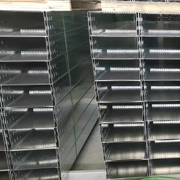 High Corrosion Resistance Galvanised Cable Tray Outdoor Wall Mounted Floor Mounted