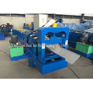 Warehouse Ridge Cap Roll Forming Machine steel plate with Vally Type