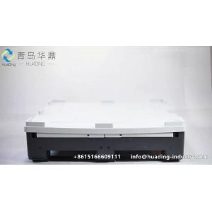 Plastic collapsible box containers closed bodies with side doors