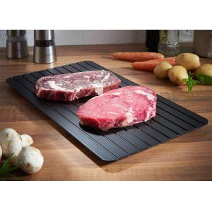 6mm Kitchen Rapid Thaw Plate Aluminium Defrosting Tray