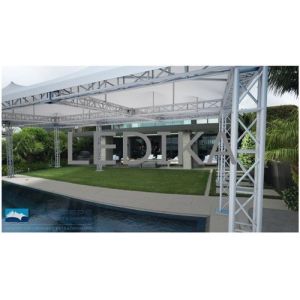 1x1 Feet Display Aluminum Stage Truss For Indoor Outdoor Events