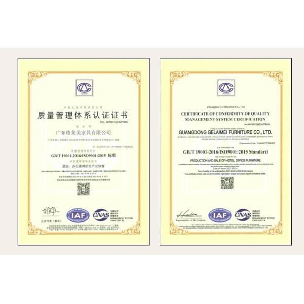 Navy Blue Fabric Upholstery Wooden Hotel Chairs, Brown Color Solid Wood Legs. 0