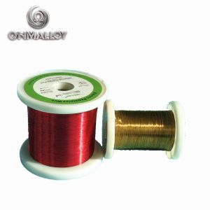 Lacquered Enameled Insulated Resistance Wire 180 Degree Celsius Coating Thermal