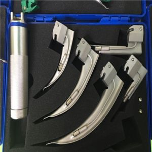 Video Laryngoscope Medical Device Equipment With Reusable Blade 304 Stainless