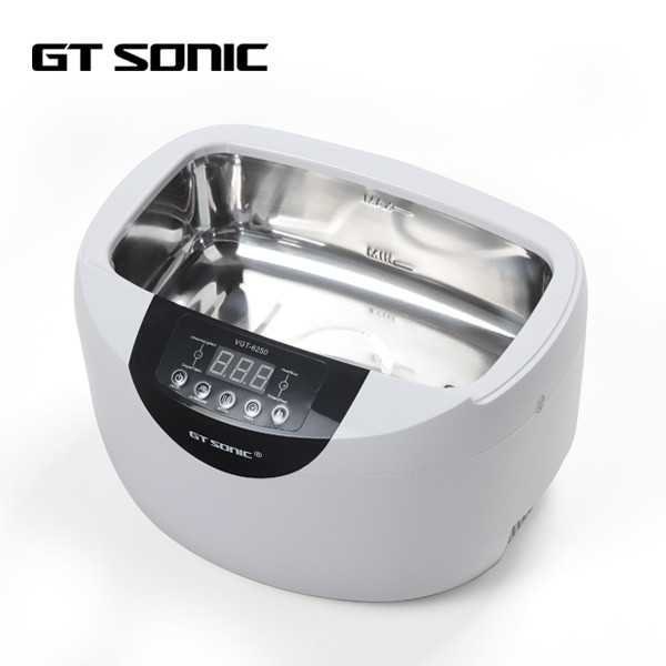 2500ml Dental Ultrasonic Cleaner Detachable Cord 100W Heating