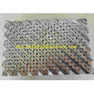 Quality 250y Distillation Packing , Structure Packing In Distillation SS304 SS316L for sale