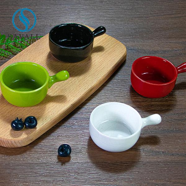 Buy Red Black Ceramic Taste Dish Tableware Accessories Dishwasher Safe at wholesale prices