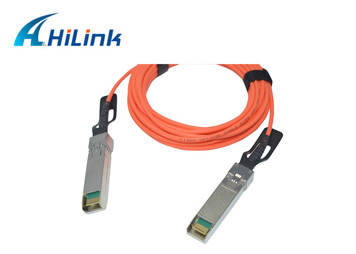 Quality CISCO SFP+ Active Fiber Optic Cable AOC Type 10Gb/s SFP+ To SFP+ Connector for sale